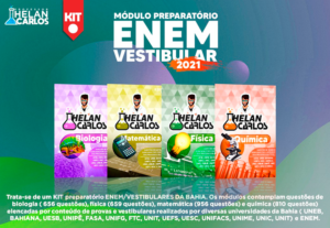 KIT APOSTILAS VESTIBULAR ENEM TODOS OS MÓDULOS Professor Helan